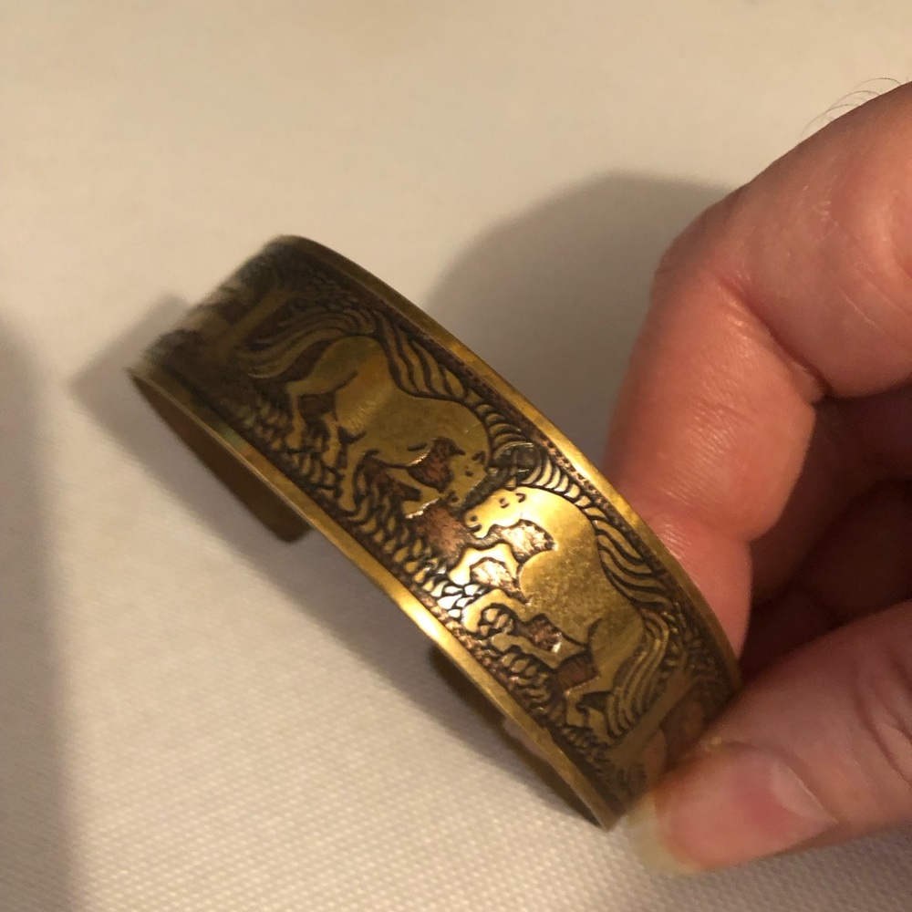 Temporarily misplaced- 
Fighting Unicorns Cuff Bracelet- 809 $30 or $25 w/offer